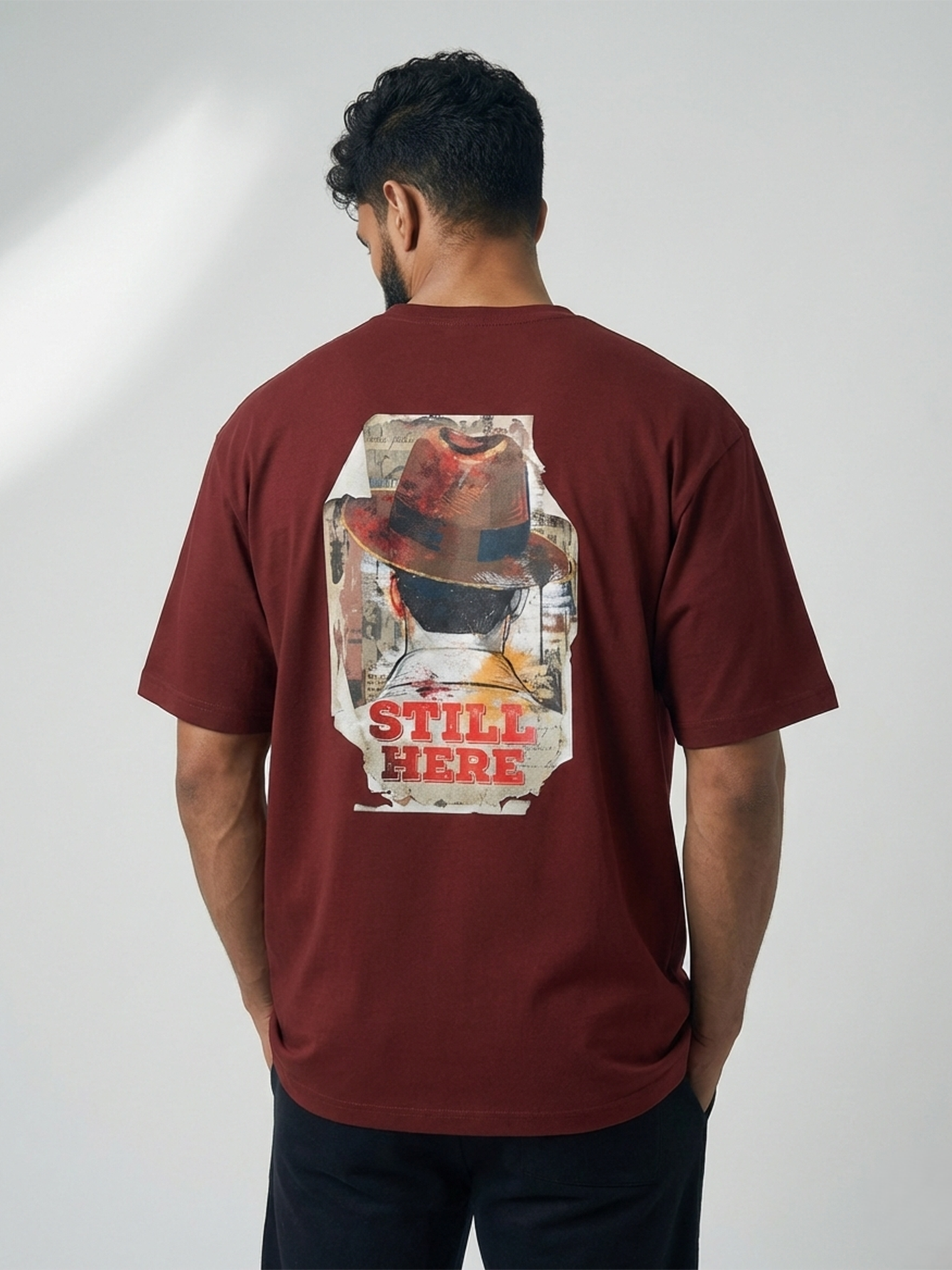 Bhagat Singh "Still Here" | Unisex Oversized T-Shirt