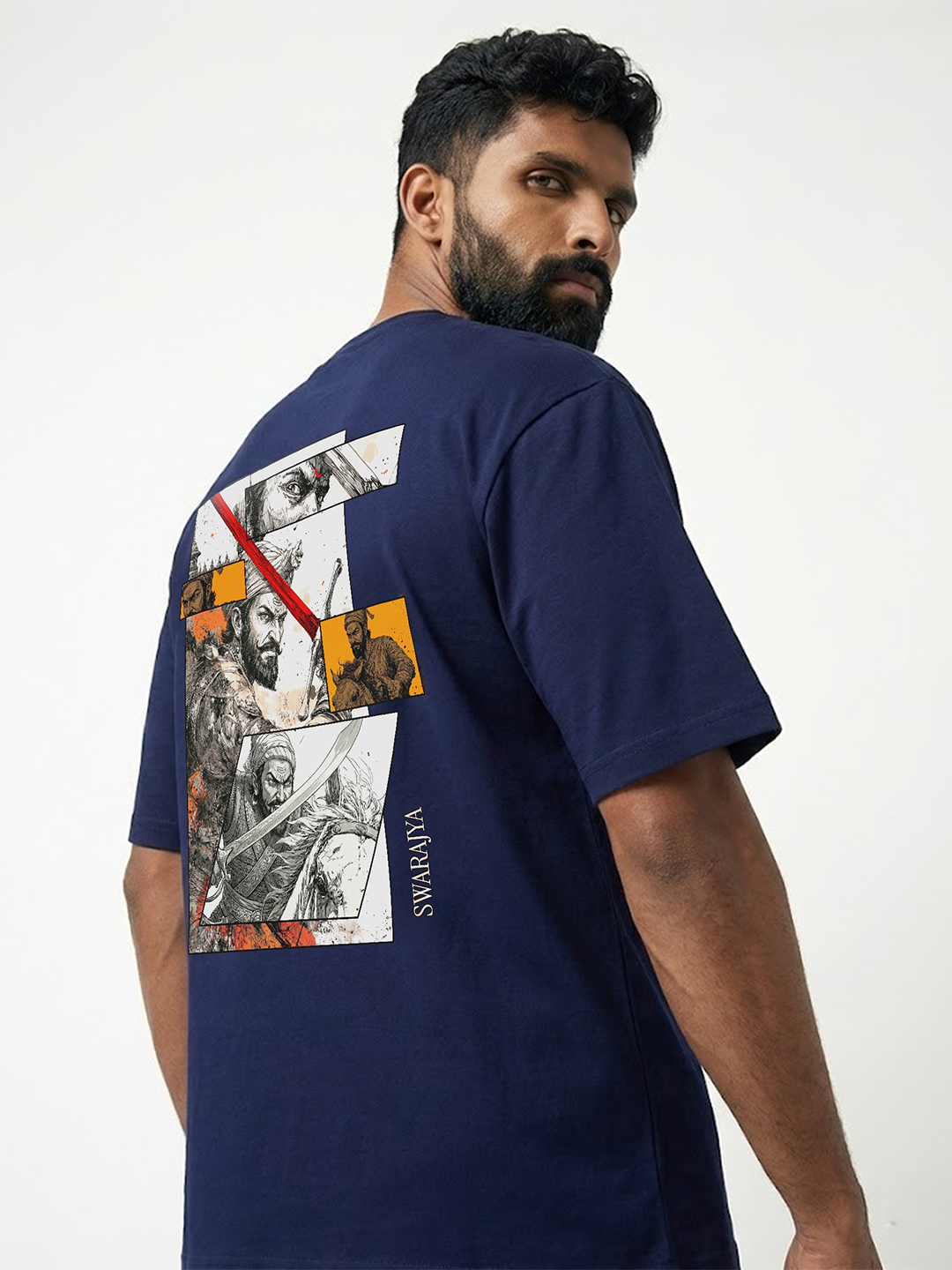 Shivaji Maharaj "Swarajya" | Unisex Oversized T-shirt